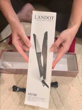LANDOT HS168 Black Hair Straightener
